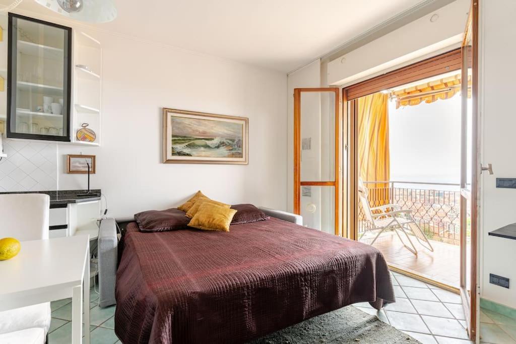 Thekeystudio, La Casa Del Mare Azzurro With Seaview Ventimiglia