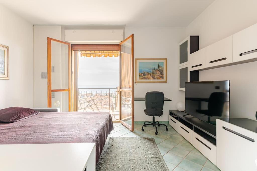 Thekeystudio, La Casa Del Mare Azzurro With Seaview Apartment Ventimiglia