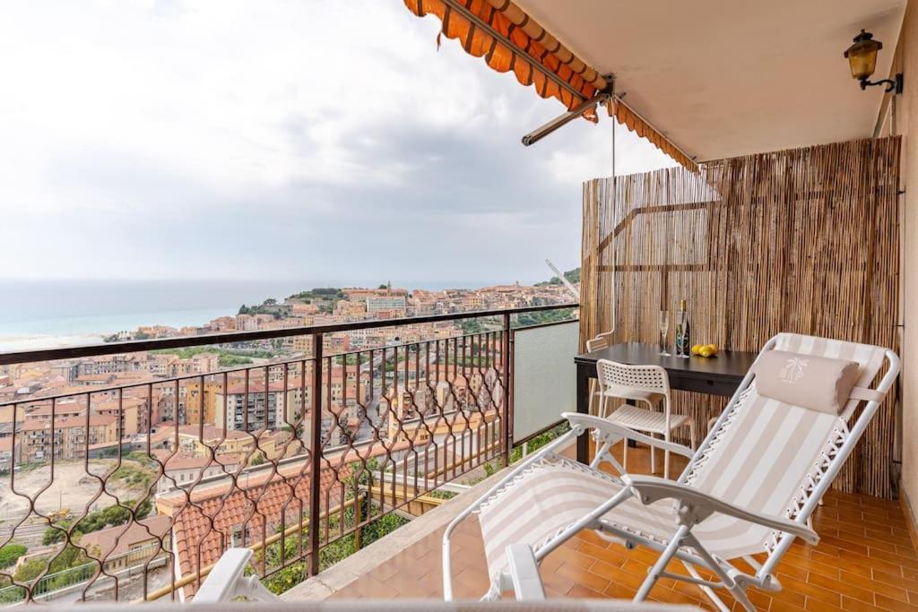 Thekeystudio, La Casa Del Mare Azzurro With Seaview Ventimiglia